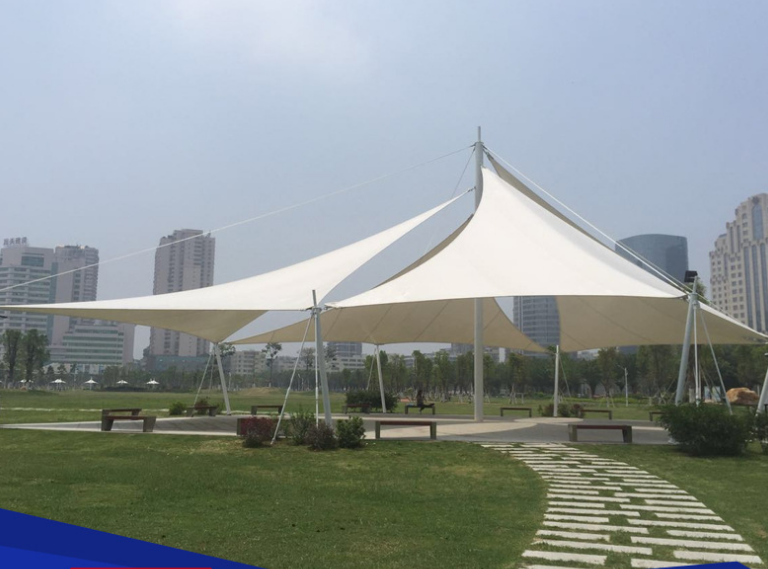 张拉膜结构景观亭 张拉膜结构景观亭